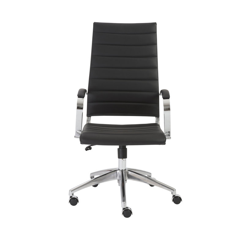 Fauteuil de conférence Rossie, Noir