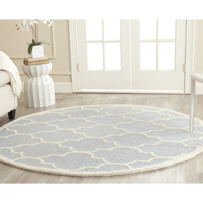 Cannen Hand Tufted Wool Geometric Rug