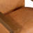 Giza Lounge Chair In Cognac Tan Leather