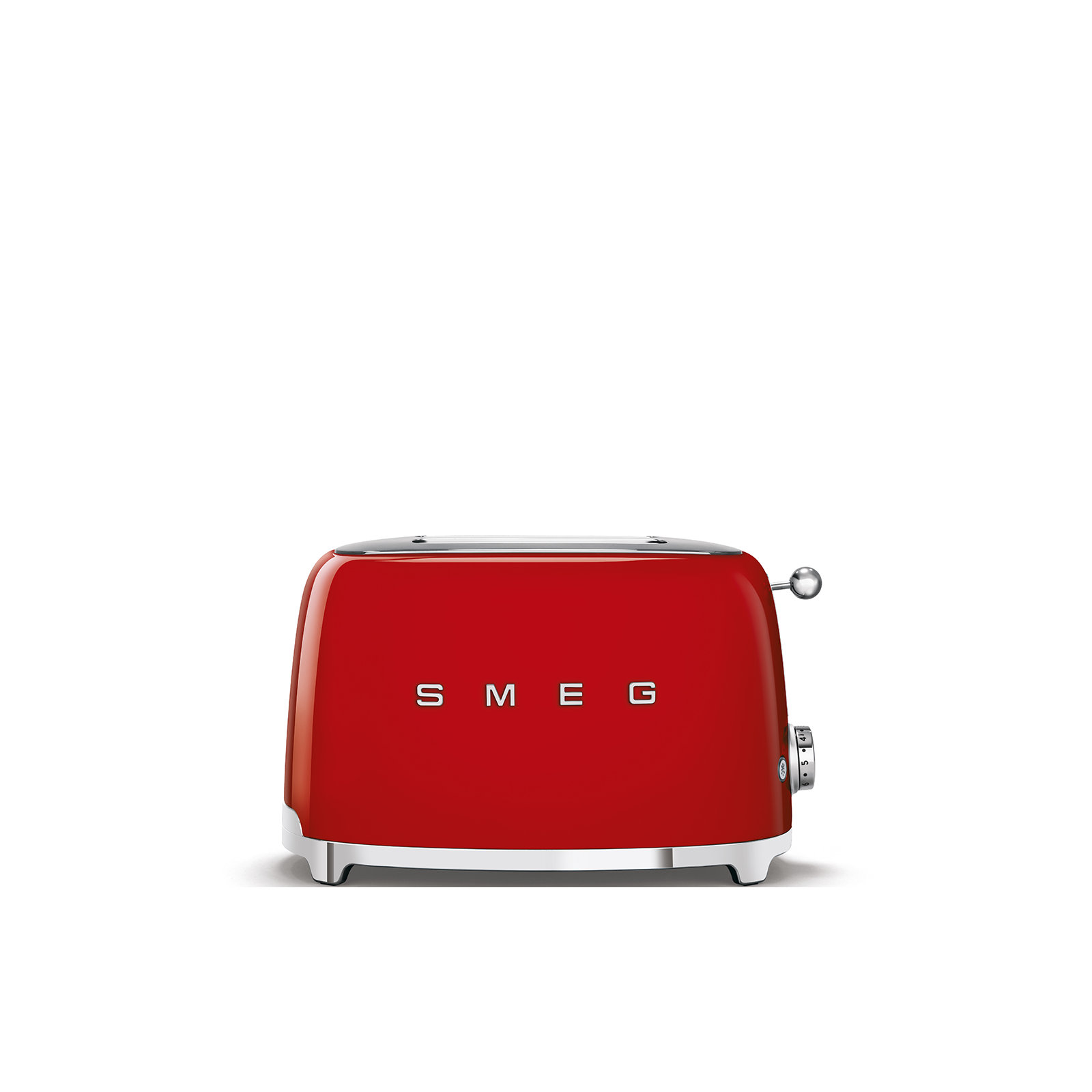 SMEG 50's Retro Style 2 Slice Toaster, Red