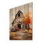 Barns Rustic Charm IX - reproduction de ferme sur bois de pin naturel-1106810835