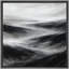 Framed Canvas Wall Art Abstract Landscape Print for Neutral Modern Decor-116823120-116823122