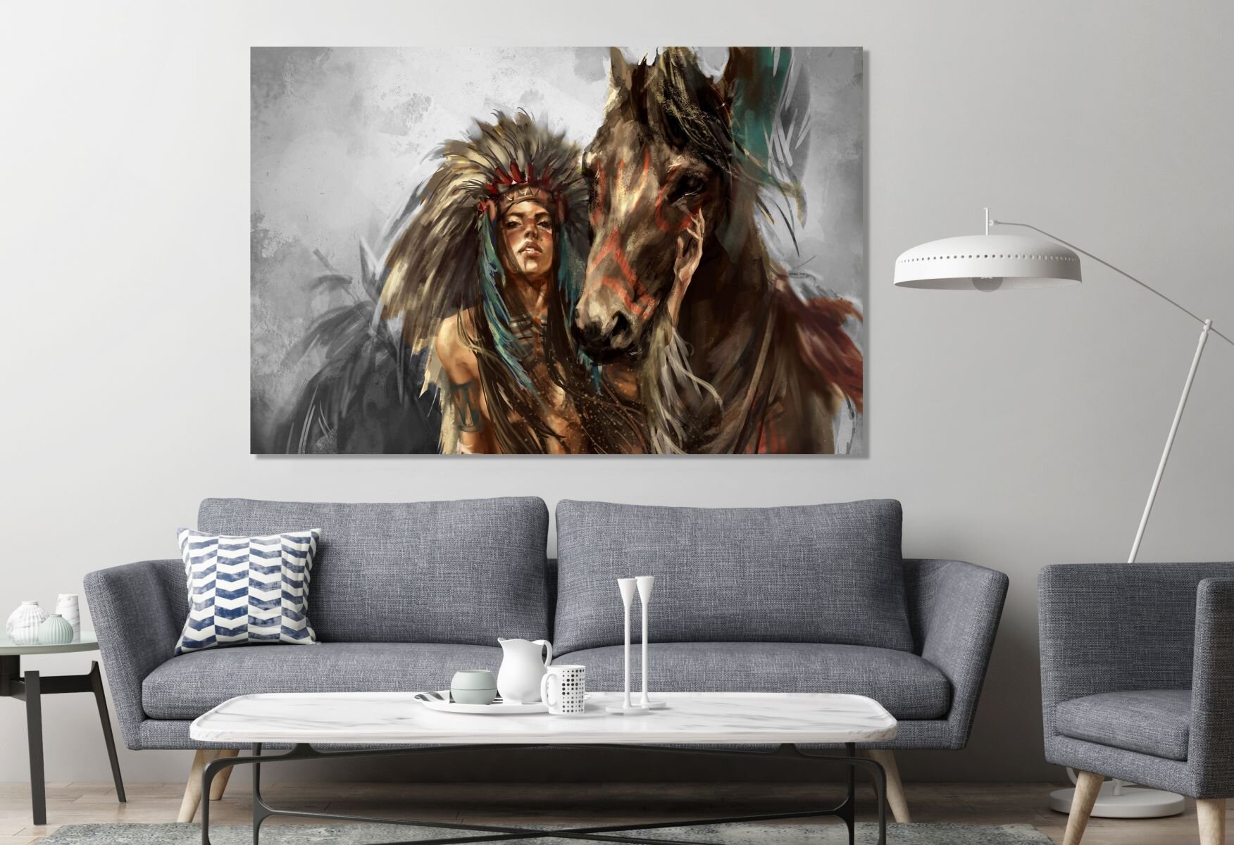 native american horse designs