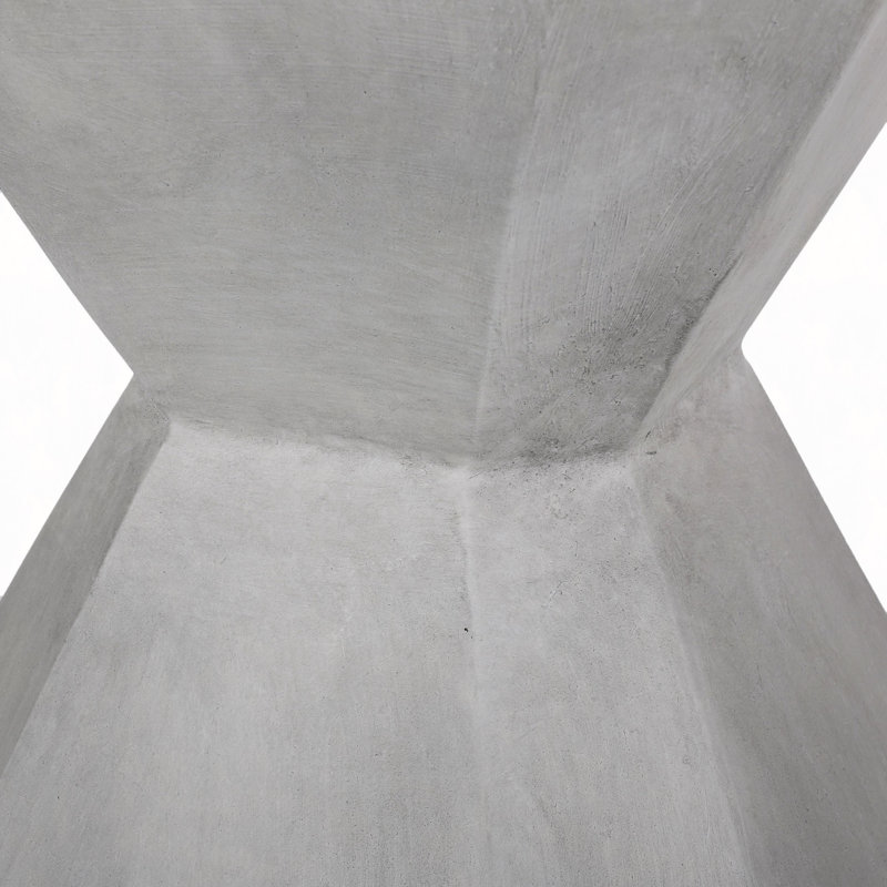 Outdoor Lightweight Concrete Side Table