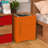 Kendrianna Nightstand with Safe Box and LED Lights and Wireless Charge-695605409
