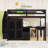 Wooden Loft Bed With Built-In-Desk And Stairs-52340991-52340989