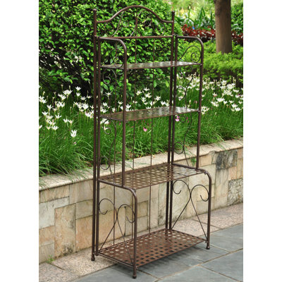 Apisan 26'' Iron Standard Baker's Rack