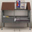  Lit mezzanine simple en bois Alexsander