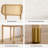 Mid-Century Modern Dining Chairs With Upholstered Seat And Rattan Back - Wood Leg Accent Chairs-1186972075-1186972071