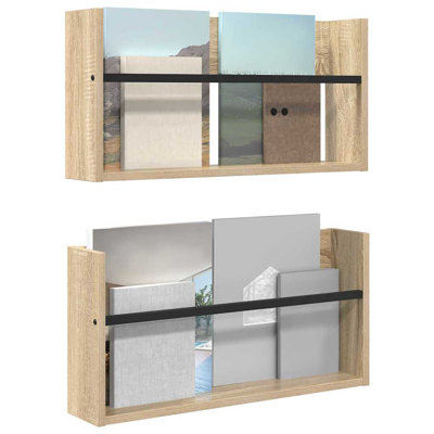 Wood Magazine Rack