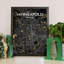 Minneapolis City Map - No Frame Print-1151659281
