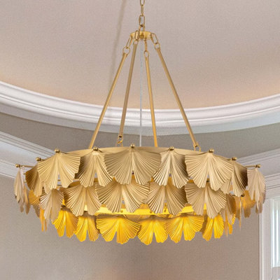 Joanann 8 - Light Dimmable Tiered Chandelier