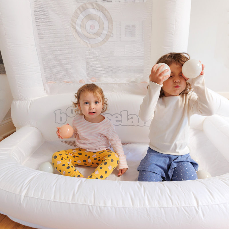 Bounceland Mini Bouncer Cloud with Ball Pit, Cloud