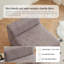 Chaises d'appoint peu encombrantes, tissu durable, conception moderne pour les petits espaces