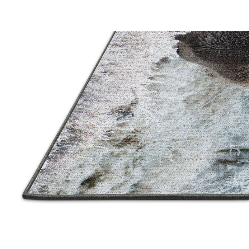 Tapis de la zone brune cerf, Rectangle 2 pi x 4 pi