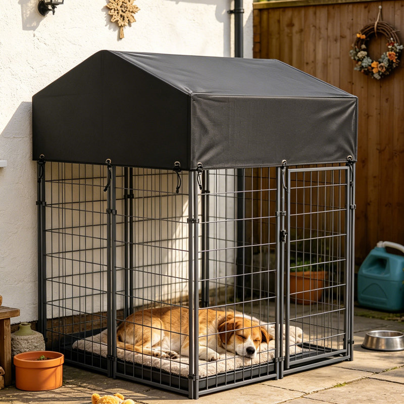 Rayne Pet Pen with Door, 165cm H x 120cm W x 127cm D