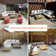 Giyana 6 Person Solid Wood Outdoor Convarsation Set With Coffee Table - Lounge For Modern Garden