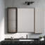 Armoire à pharmacie moderne avec rangement, salle de bain 39,4 po