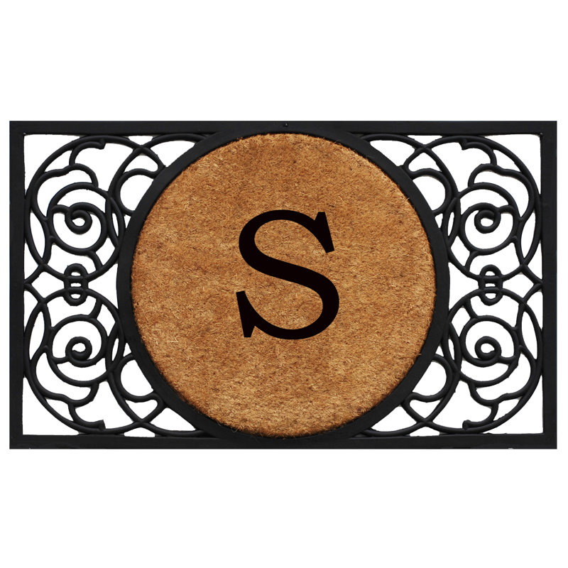 Cermenho Non-Slip Outdoor Doormat, S, Rectangle 18" x 30"