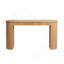 Console moderne 59,05 po avec tiroir pour le hall d'entrée avec un design à rayures verticales unique pour le vestibule du vestibule de salon, naturel-1824230709