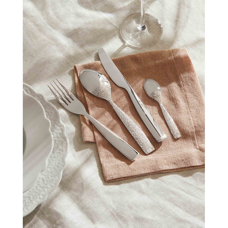 Dressed Stainless Steel Teaspoon