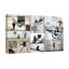 Colour Collage by Banksy - Wrapped Canvas Print-1971691441