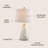 Thoms 26" Alabaster LED Table Lamp-594646414