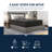 Airus Quilted Euro Top, Cooling Copper Memory Foam Hybrid - Firm Feel, 14" Mattress-331073599