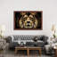 The Lion 1 Piece Floater Frame Painting on Canvas-1823628293-1823628301