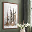 Rustic Evergreen I, reproduction encadrée - bois massif-2068173588-2068173679