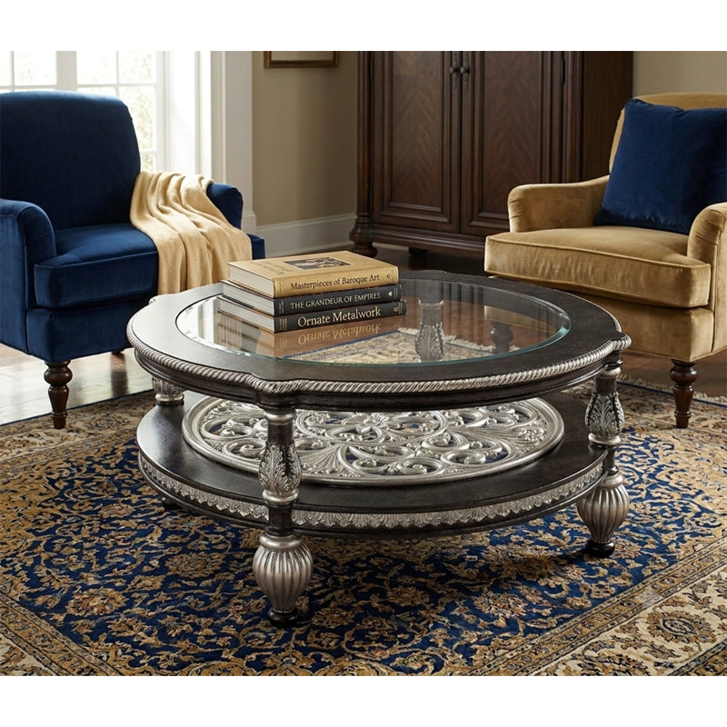 Coffee Table, Black/Silver