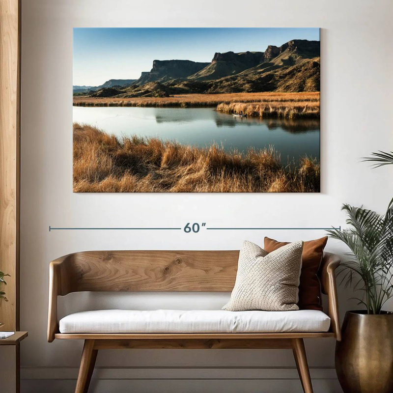 Alvord, lac Havasu, pêche, H 34 po x l 51 po