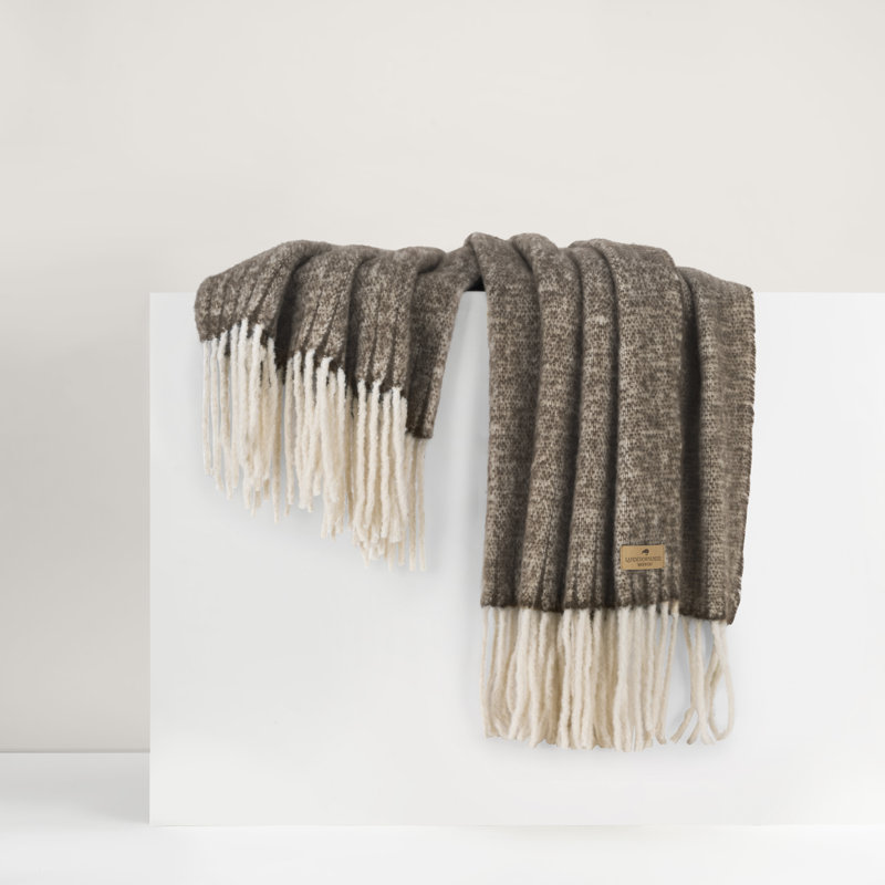 Walnut Andes Throw, Walnut