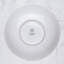 Assiette creuse ronde en porcelaine de qualité supérieure de 10,2 po avec passe-partout rond