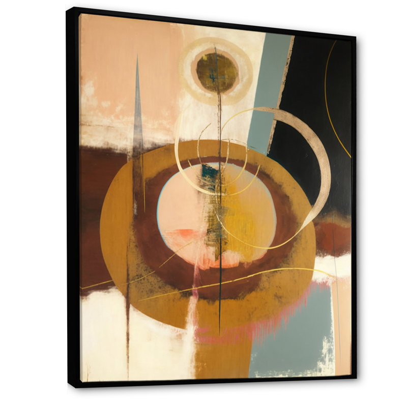 Infinity Terra Rosa Poss Possible V - reproduction sur toile, H 44 po x l 34 po x P 1,5 po, Cadre flottant noir