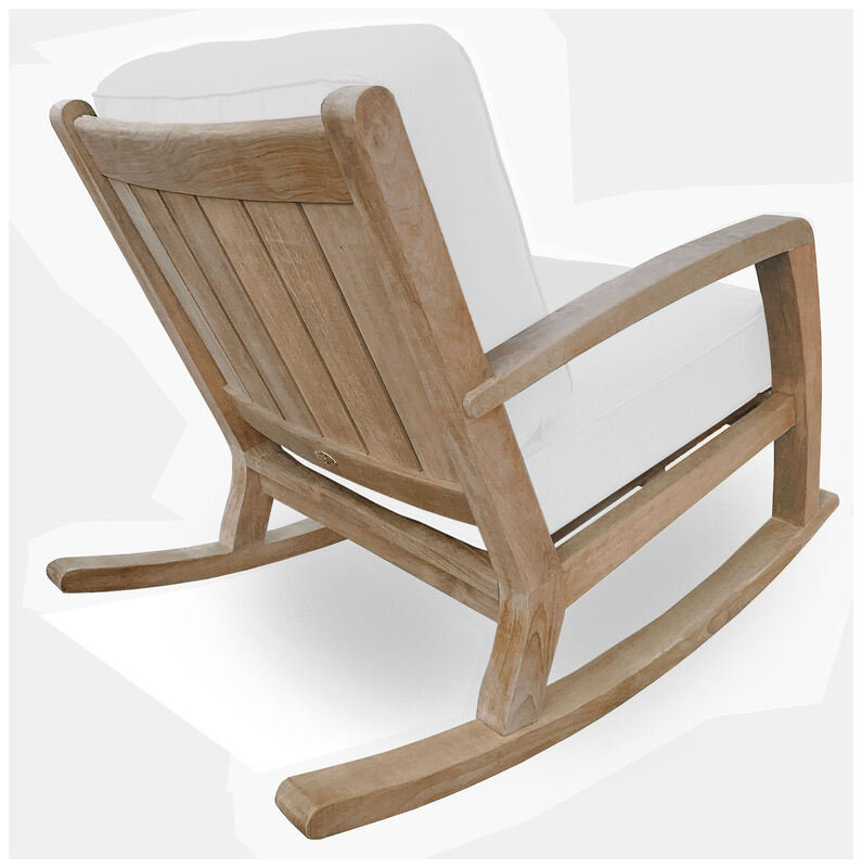 Chaise berçante d'extérieur Somerset, Toile Sunbrella® naturel