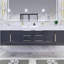 Ensemble de meuble-lavabo double mural 71 po Thomason-210706086-214094201