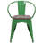 Kesterson Metal Chair with Wood Seat and Arms-1340017045