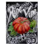 « tableau noir tomate », reproduction d’art textuel sur toile tendue-31872534