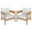 Ensemble de 2 chaises de patio Kaiiden-683826974