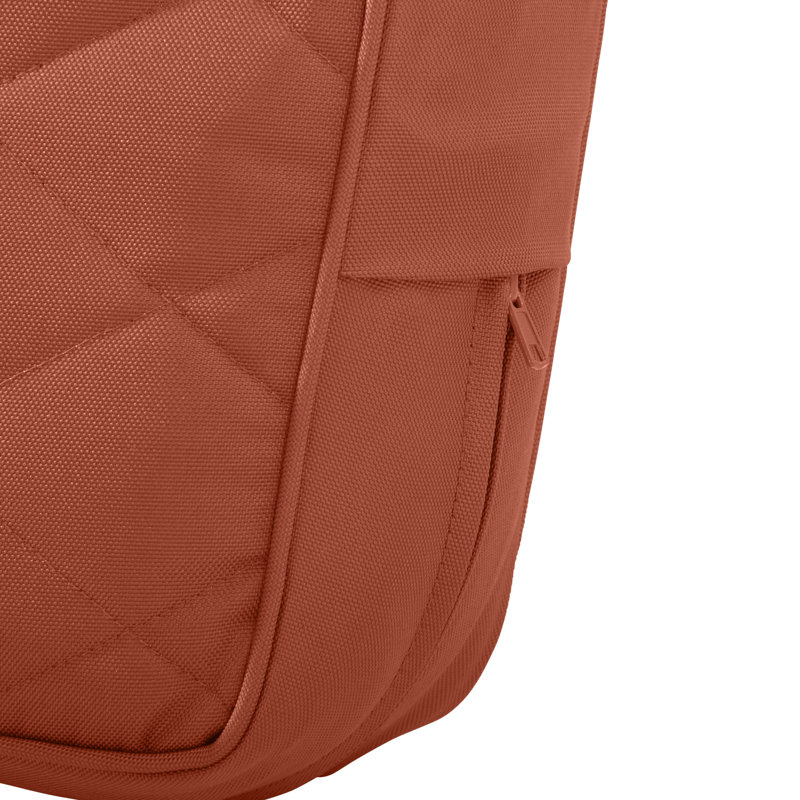 Montlake Outdoor Loveseat Back Cushion, 4" H x 21" W x 20" D, Spice