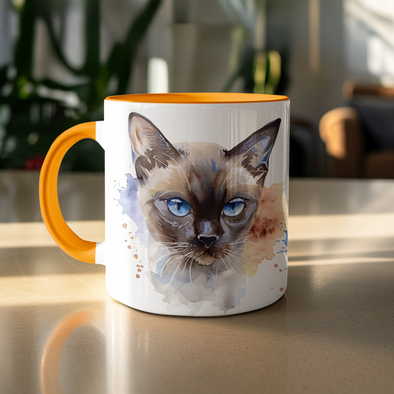 Mug, 2, Orange