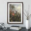 Two Hummingbirds by Martin Johnson Heade - Framed Print-62792928-62792929