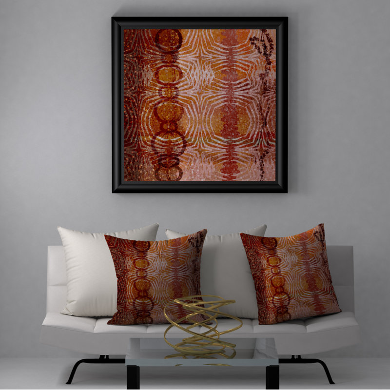 Housse de coussin carrée/insert, 18 po x 18 po