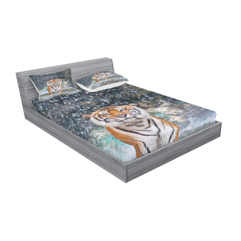 Microfiber Sheet Set, Full Sheet Set with Fitted Sheet