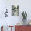 Winston Porter «Green Leaves 7» par Ian Winistanley, art mural en métal-682038269