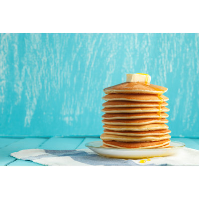 Stack Of Pancakes - Wrapped Canvas Print
