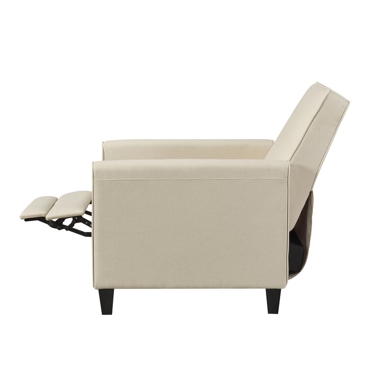 Latitude Run® Wood-Framed Upholstered Recliner Chair With Thick Seat Cushion  and Backrest