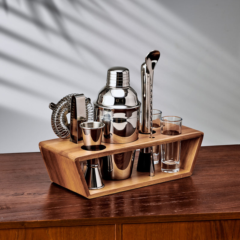 Mikasa Glenwood  8 Piece Mixology Set