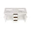 Meuble-lavabo double autoportant 60,58 po Nali-351989349